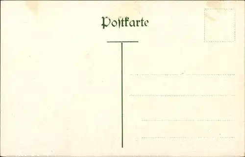 Künstler Ak Hamburg, XVI. Deutsches Bundesschießen 1909