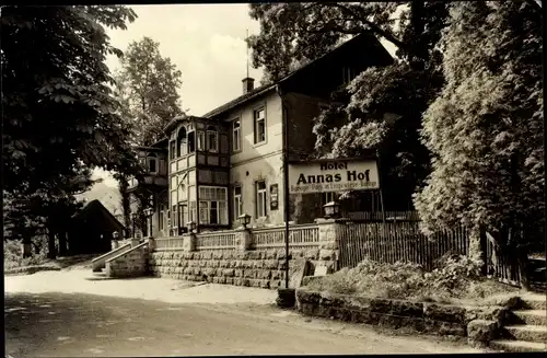 Ak Gohrisch Sächsische Schweiz, Hotel Annas Hof