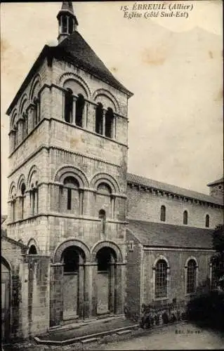Ak Ébreuil Allier, Eglise