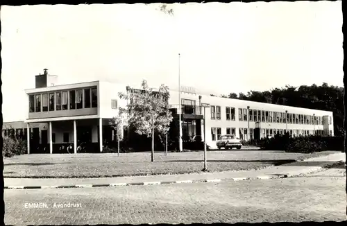 Ak Emmen Drenthe Niederlande, Avondrust