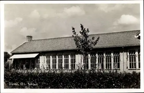 Ak Diever Westerveld Drenthe Niederlande, O. L. School, Schule