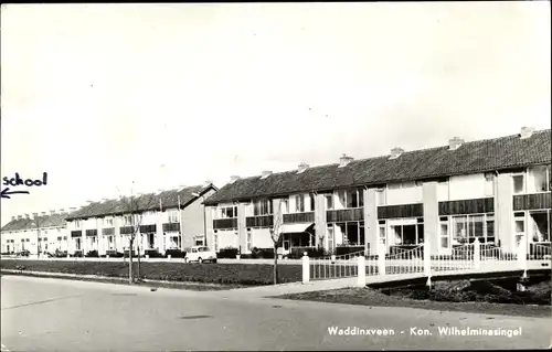 Ak Waddinxveen Südholland, Kon. Wilhelminasingel