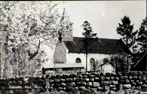 Ak Gasselte Drenthe, Ned. Herv. Kerk