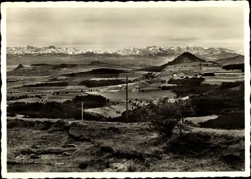 Ak Engen im Hegau, Hegaublick