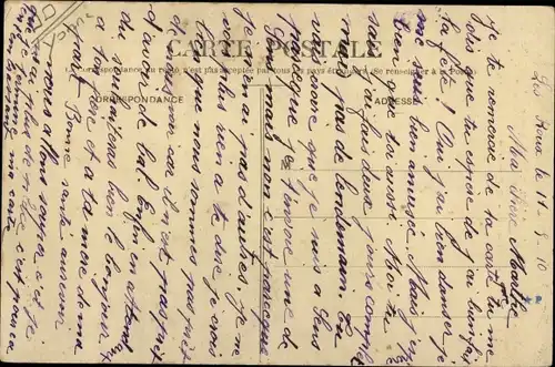 Ak Sens Yonne, La Rue de l'Ile d'Yonne au debut