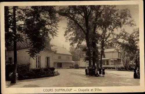 Ak Boulogne sur Seine Hauts de Seine, Cours Dupanloup, Chapelle et Villas