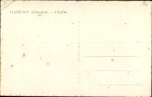 Ak Plumetot Calvados, L'Eglise