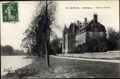 Ak Garigny Cher, Château de Doys