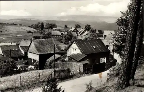 Ak Lichtenhain an der Bergbahn Thüringer Wald, Ortsansicht