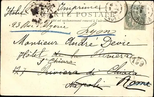 Ak Französisches Kriegsschiff, Charlemagne, Cuirassé