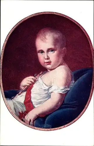 Künstler Ak Gerard, F., Napoleon Francois Charles Joseph, Prince Imperial, Roi de Rome