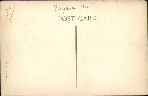 Ak London City England, Le Couronnement du Roi Georges V, Juin 1911 Whitehall