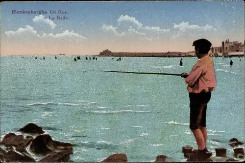 Ak Blankenberghe Blankenberge Westflandern, De Ree