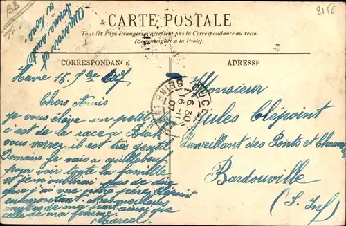 Ak Le Havre, Paquebot Provence, Dampfschiff, CGT, French Line