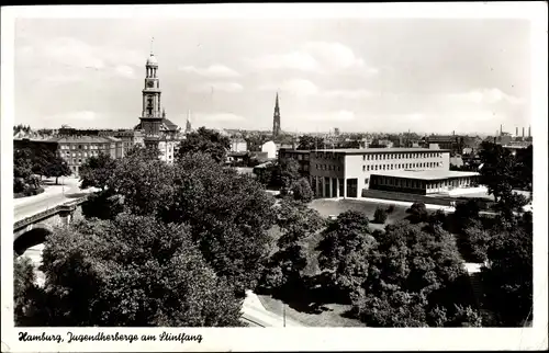 Ak Hamburg Mitte Altstadt, DJH Jugendherberge „Auf dem Stintfang“