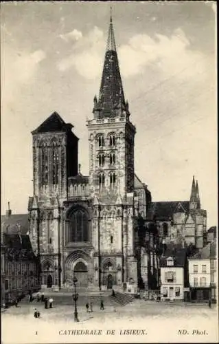 Ak Lisieux Calvados, Cathedrale