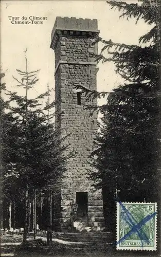 Ak Urbeis Elsass Bas Rhin, Climont Turm