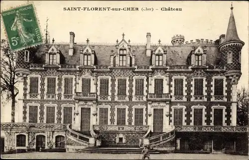 Ak Saint Florent Cher, Château