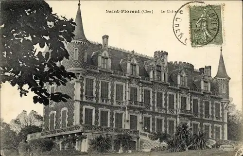 Ak Saint Florent Cher, Le Château