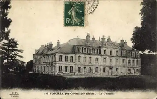 Ak Coeuilly Champigny sur Marne Val de Marne, Le Château