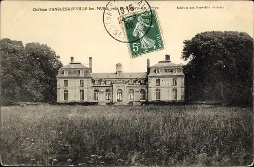 Ak Anglesqueville les Murs Saint Sylvain Maine et Loire, Le Château