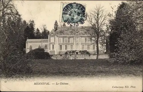 Ak Menneval Eure, Le Château