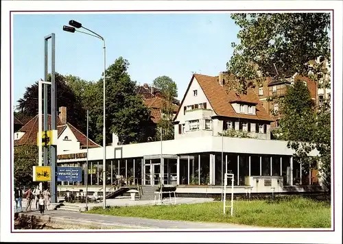 Ak Lutherstadt Eisenach in Thüringen, Ausstellungspavillon des VEB Automobilwerk