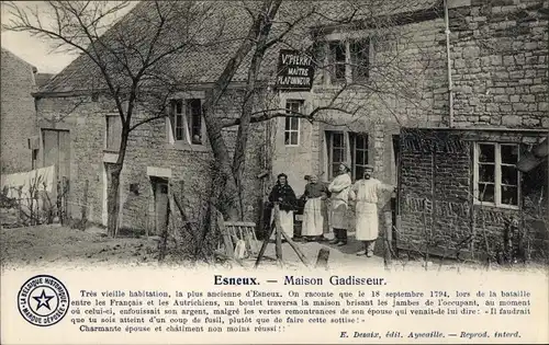 Ak Esneux Wallonien Lüttich, Maison Gadisseur