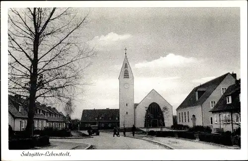 Ak Lebenstedt Salzgitter in Niedersachsen, Kirche