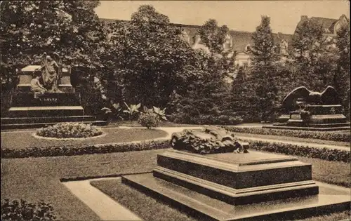 Ak Essen im Ruhrgebiet, Krupp'scher Friedhof