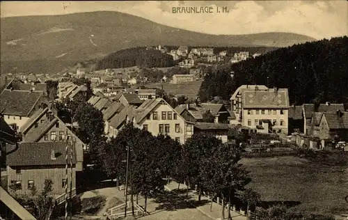 Ak Braunlage im Oberharz, Panorama