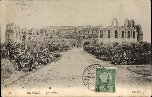 Ak El-Djem Tunesien, Les Arenes