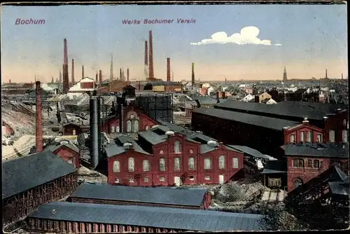 Ak Bochum im Ruhrgebiet, Werke Bochumer Verein