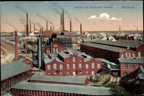 Ak Bochum im Ruhrgebiet, Werke Bochumer Verein