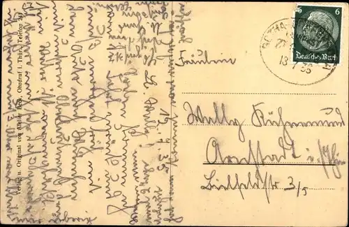 Ak Ohrdruf in Thüringen, Bonifaciusplatz