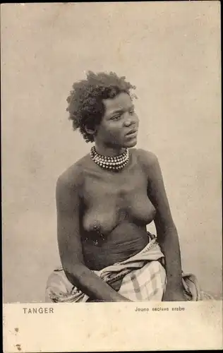 Ak Tanger, Jeune esclave arabe