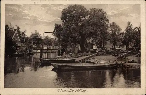 Ak Edam Volendam Nordholland Niederlande, De Helling