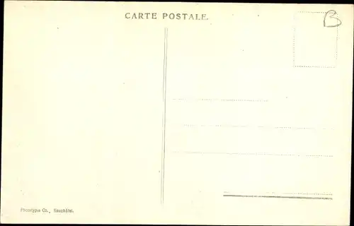 Ak Château d'Œx Oex Kanton Waadt, Vue vers le Nord-Est