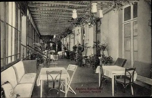 Ak Burtscheid Aachen, Karlsbad, Veranda