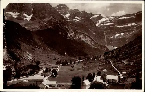 Ak Gavarnie Hautes Pyrénées, Vue Generale