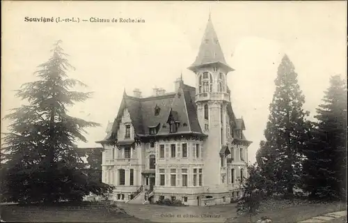 Ak Souvigne Indre et Loire, Le Château de Rochedain