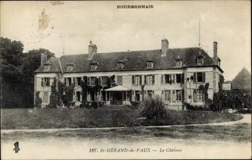 Ak Saint Gérand de Vaux Allier, Le Château