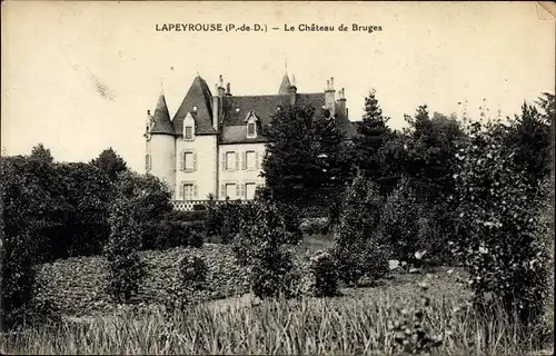 Ak Lapeyrouse Mornay Drome, Château de Bruges