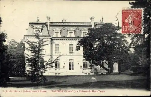 Ak Taverny Val d'Oise, Château du Haut Tertre