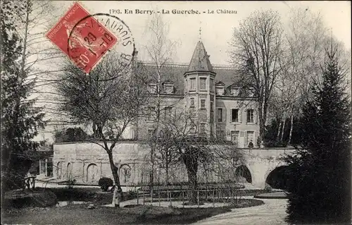Ak La Guerche Cher, Chateau