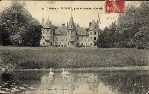 Ak Genouillac Creuse, Château de Moisse