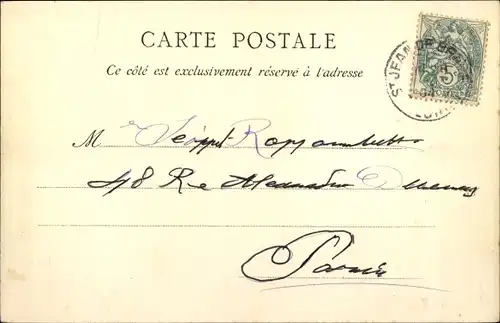 Ak La Ferté Saint Aubin Loiret, Château de Vignelles