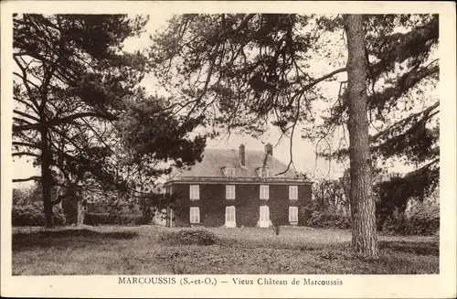 Ak Marcoussis Essonne, Château de Marcoussis