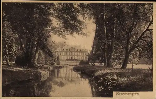 Ak Reichshoffen Reichshofen Elsass Bas Rhin, Château