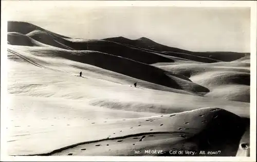 Ak Megève Haute Savoie, Col de Very